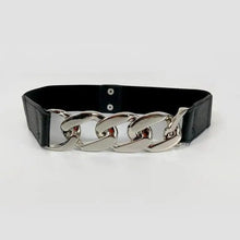Load image into Gallery viewer, Women Elegant Elastic Stretch Wide Dress Belt Big Chain Waistbands For Women Luxury Party Belts For Dresses
