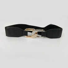 Load image into Gallery viewer, Women Elegant Elastic Stretch Wide Dress Belt Big Chain Waistbands For Women Luxury Party Belts For Dresses