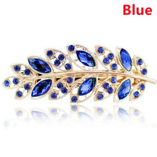 Load image into Gallery viewer, Women Fashion Rhinestone Horsetail Hairpin Spring Clip Ladies Luxury Jewelry Crystal Side Clip Gorgeous Ponytail Holder Hair Accessories For Women