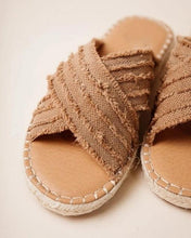 Load image into Gallery viewer, Women Flat Flip Flops New Open Toe Summer Beach Shoes Casual Slides Cross Design Sandals Knotted Flat Footbed Sandals For Ladies Open Toe Casual Summer Slide Sandals