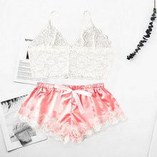 Load image into Gallery viewer, Women Luxury Bra Set Ladies Lingerie Set 2 Pieces Lace Bra And Panty Sets Strappy Lace Lingerie Set Lace Comfortable Polyester Sleepwear Underwear Tops Sets Lightweight Comfortable Design