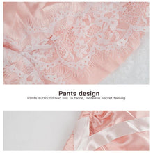 Load image into Gallery viewer, Women Luxury Bra Set Ladies Lingerie Set 2 Pieces Lace Bra And Panty Sets Strappy Lace Lingerie Set Lace Comfortable Polyester Sleepwear Underwear Tops Sets Lightweight Comfortable Design