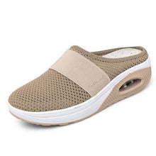Load image into Gallery viewer, Women Mesh Lightweight Shoes Modern Clogs Female Air Cushion Sandals Thick Bottom Sneakers Air Cushion Slip-On Walking Shoes Breathable Casual Outdoor Walk Sneakers With Arch Support