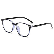 Load image into Gallery viewer, Women Myopia Glasses Ladies Blue And Anti Eye Strain Headache Computer Glasses Transparent Lens Film Coated Oval Formed Myopia Glasses -1.0 -1.5 -2.0 -2.5 -3.0 -3.5 -4.0 -4.5 -5.0 -5.5