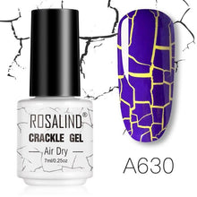 Load image into Gallery viewer, Women Nail Polishing Gel Quick-Dry UV Permanent Gel Nail Polish Multi Color Fashion Cracked Design For Girls and Womens