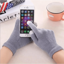 Load image into Gallery viewer, Women New Wool Knitted Gloves Winter Warm Thick Touch Screen Gloves Solid Mittens For Women For Winter Gloves Winter Touch Screen Gloves for Women and Men