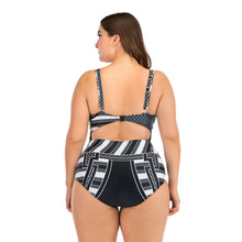 Load image into Gallery viewer, Women Push Up Bikini Sets Swimwear Women Swimsuit Plus Larges Size Bathing Swimming Suits Beachwear Women's Swimsuits Halter Push Up Bikini Two Piece Bathing Suits Women Plus Size Bikini