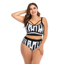 Load image into Gallery viewer, Women Push Up Bikini Sets Swimwear Women Swimsuit Plus Larges Size Bathing Swimming Suits Beachwear Women's Swimsuits Halter Push Up Bikini Two Piece Bathing Suits Women Plus Size Bikini