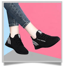 Load image into Gallery viewer, Women Running Shoes Air Mesh Sneakers Breathable Soft Light Woman Sport Shoes Walking Jogging Casual Shoes Breathable Walking Mesh Flats Sport Running Sneakers