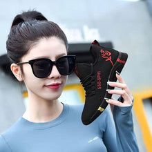 Load image into Gallery viewer, Women's Breathable Non-slip Platform Fashion Autumn New Casual Running Shoes Black Sneakers Lightweight Mesh Tennis Sneaker Fashion Athletic Walking Shoes