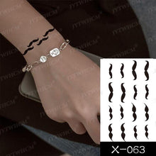 Load image into Gallery viewer, Women's Different Stickers Tattoo Temporary Waterproof Neck Arm Leg Tattoo Colorful Design