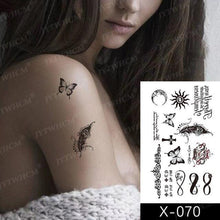 Load image into Gallery viewer, Women's Different Stickers Tattoo Temporary Waterproof Neck Arm Leg Tattoo Colorful Design