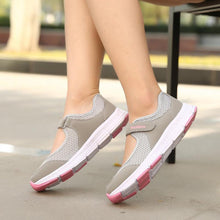 Load image into Gallery viewer, Women's Elegant Walking Shoes Flat Outdoor Comfortable Breathable Casual Soft Sole Lightweight Sport Running Fashion Breathable Mesh Womens Espadrilles