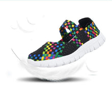 Load image into Gallery viewer, Women's Espadrilles Casual Shoes Spring Comfortable Sneakers Breathable Flat Shoes Summer Outdoor Slip On Fashion Breathable Mesh Casual Shoes Flat Shoes Women Espadrille