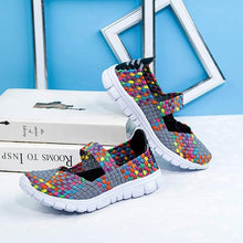Load image into Gallery viewer, Women's Espadrilles Casual Shoes Spring Comfortable Sneakers Breathable Flat Shoes Summer Outdoor Slip On Fashion Breathable Mesh Casual Shoes Flat Shoes Women Espadrille
