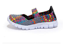 Load image into Gallery viewer, Women's Espadrilles Casual Shoes Spring Comfortable Sneakers Breathable Flat Shoes Summer Outdoor Slip On Fashion Breathable Mesh Casual Shoes Flat Shoes Women Espadrille