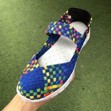 Load image into Gallery viewer, Women's Espadrilles Casual Shoes Spring Comfortable Sneakers Breathable Flat Shoes Summer Outdoor Slip On Fashion Breathable Mesh Casual Shoes Flat Shoes Women Espadrille