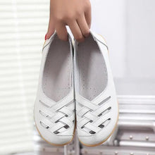 Load image into Gallery viewer, Women's Genuine Leather Flats Sandals Elegant Comfortable Soft Non Slip Design For Women