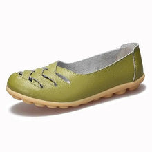 Load image into Gallery viewer, Women's Genuine Leather Flats Sandals Elegant Comfortable Soft Non Slip Design For Women
