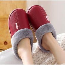 Load image into Gallery viewer, Women's Home Slippers Plush Warm House Shoes Non-Slip Soft Winter Indoors Bedroom Couples Floor Slipper Comfy Warm Memory Foam Faux Fur Indoor Outdoor Non Slip Winter Home Shoes