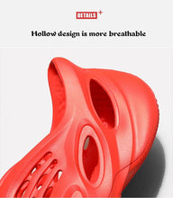 Load image into Gallery viewer, Women's Sandals Summer Hole Shoes Rubber Clogs Unisex Garden Shoes Beach Flat Sandals Water Sneaker Shoes For Walking Pool Yard Garden Breathable Unisex Shoes