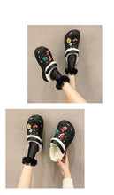 Load image into Gallery viewer, Women's Slippers Summer New Thick Soles Fashion Leather Shoes Flip Flops Women Clogs Winter Slippers Arch Support House Slippers Slip On Garden Shoes Warm Home Shoes