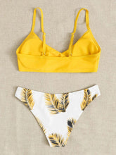 Load image into Gallery viewer, Women's Swimsuit Bikini Swimwear Floral Random Print Bikini Set Push-Up Bikinis Swim Suit Female Beachwear Swim Women Swimsuits Halter Push Up Bikini Two Piece Bathing Suits For Women