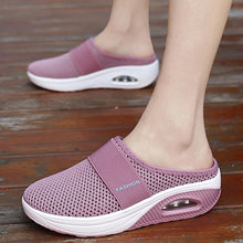 Load image into Gallery viewer, Women Sandals Fashion Platform Shoes Comfy Clogs Breathable Slippers Mesh Lightweight Footwear Air Cushion Platform Mesh Sneaker Sandals For Female Lightweight Beach Shoes