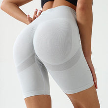 Load image into Gallery viewer, Women Seamless Workout Leggings High Waist Push Up Leggings Seamless Leggings Women Yoga Pants Fitness Push Up Leggings Workout Gym Pants Female Ladies Fashion Legging Bright Colors Yellow Sports Leggings