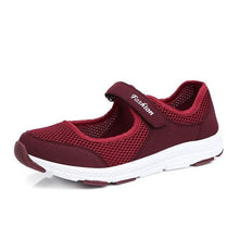 Load image into Gallery viewer, Women Sneakers Espadrille Fashion Breathable Mesh Casual Shoes Flat Shoes Women Work Shoes Breathable Mesh Slip-On Shoes Women Mesh Running Casual Sport Design