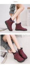 Load image into Gallery viewer, Women Snow Boots Warm Short Fur Plush Winter Ankle Boots Zip Comfort Warm Shoes Anti-Slip Fur Lined Ankle Short Boots Waterproof Slip On Outdoor Lightweight Shoes