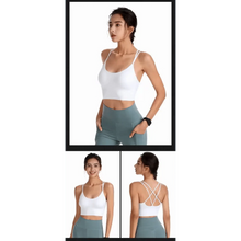 Load image into Gallery viewer, Women Sports Bra Sexy Brathable Sports Top Yoga Bra Push Up Top Female Gym Fitness Sports Underwear Female Seamless bra