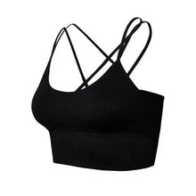 Load image into Gallery viewer, Women Sports Bra Sexy Brathable Sports Top Yoga Bra Push Up Top Female Gym Fitness Sports Underwear Female Seamless bra