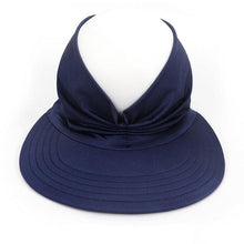 Load image into Gallery viewer, Women Sun Visor Summer Hat Women Anti-ultraviolet Hat Women's Elegant Simple Hat Classic Women's Hat Hollow Top Hat Elastic Hollow Top Hat Outdoor Quick-drying Sun Hat Summer Beach Hat