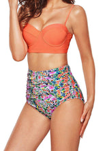 Load image into Gallery viewer, Women Swimsuits Vintage Push Up Polka Dot Plus Size Bathing Suits High Waist Bikini Underwire High Waist Swimsuit Bathing Suits Bikini Women Swimsuits Vintage Push Up Bathing Suits