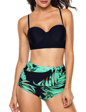 Load image into Gallery viewer, Women Swimsuits Vintage Push Up Polka Dot Plus Size Bathing Suits High Waist Bikini Underwire High Waist Swimsuit Bathing Suits Bikini Women Swimsuits Vintage Push Up Bathing Suits
