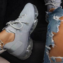 Load image into Gallery viewer, Women Trendy Sneakers Fashion Cushion Lace Up Running Sport Sneakers Outdoor Sport Shoes Spring Summer Couple Cushion Flats Training Running Breathable Sneakers