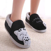 Load image into Gallery viewer, Women Winter Home Slippers Cat Shoes Non-Slip Soft Winter Warm House Slippers Indoor Bedroom Couples Shoes Womens Slippers Slip On Memory Foam House Outdoor Indoor Warm Fuzzy Plush Slippers