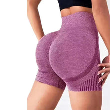 Load image into Gallery viewer, Women Yoga Shorts High Waist Workout Shorts Fitness Yoga Lift Butt Fitness Ladies Yoga Gym Running Short Pants Sportswear