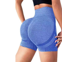 Load image into Gallery viewer, Women Yoga Shorts High Waist Workout Shorts Fitness Yoga Lift Butt Fitness Ladies Yoga Gym Running Short Pants Sportswear