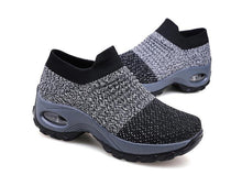 Load image into Gallery viewer, Womens Breathable Sneakers New Mesh Women Shoes Slip-On Air Cushion Casual Walking Shoes Lightweight Breathable Mesh Athletic Running Shoes Fashion Slip-on Sock Sneakers
