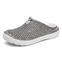 Load image into Gallery viewer, Womens Casual Clogs Breathable Beach Sandals Slippers Summer Slip On Women Flip Flops Home Shoes Breathable Water Shoes Beach Sandals Lightweight Slip-On Clogs