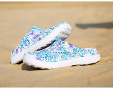Load image into Gallery viewer, Womens Casual Clogs Breathable Beach Sandals Valentine Slippers Summer Slip On Women Flip Flops Shoes Sandals Quick Drying Slippers Walking Lightweight Rain Beach Summer Pool Water Shoes