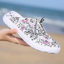 Load image into Gallery viewer, Womens Casual Clogs Breathable Beach Sandals Valentine Slippers Summer Slip On Women Flip Flops Shoes Sandals Quick Drying Slippers Walking Lightweight Rain Beach Summer Pool Water Shoes