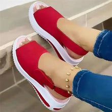 Load image into Gallery viewer, Womens Casual Stylish Sandals Summer Flats Elegant Comfort Buckle Strap Fashion Design