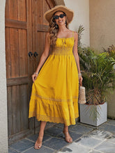 Load image into Gallery viewer, French Style Cotton Maxi Dress - Elegant Summer Charm