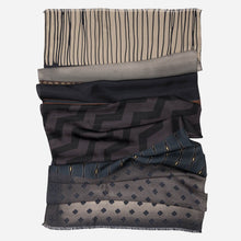 Load image into Gallery viewer, Atri - Long Silk Scarf - Plum