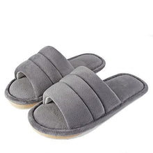 Load image into Gallery viewer, Womens Fur Slippers Winter Shoes Home Slippers Plush Women Indoor Warm Fluffy Cotton Shoes Women's Fuzzy House Memory Foam Slippers Furry Faux Fur Lined Bedroom Shoes