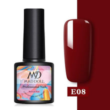 Load image into Gallery viewer, Womens Glossy Colorful 8ml Nail Gel Polish Permanent UV LED Summer Winter High Quality Fashion Design