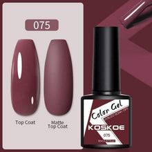 Load image into Gallery viewer, Womens Glossy Colorful 8ml Nail Gel Polish Permanent UV LED Summer Winter High Quality Fashion Design